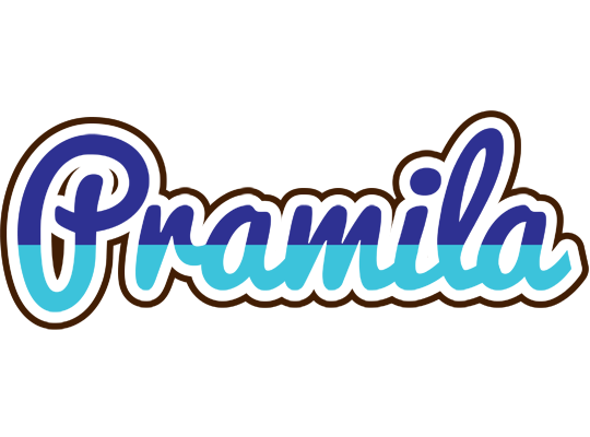 Pramila raining logo
