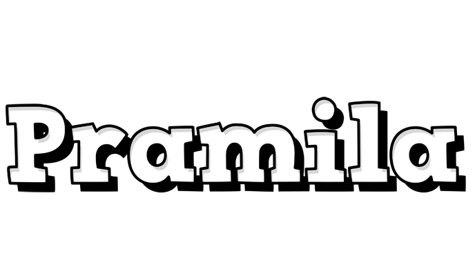 Pramila snowing logo