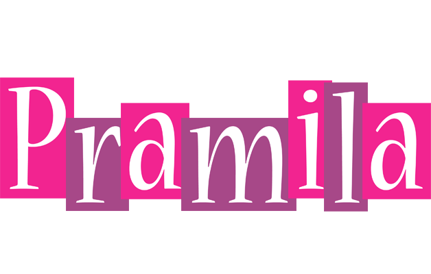 Pramila whine logo