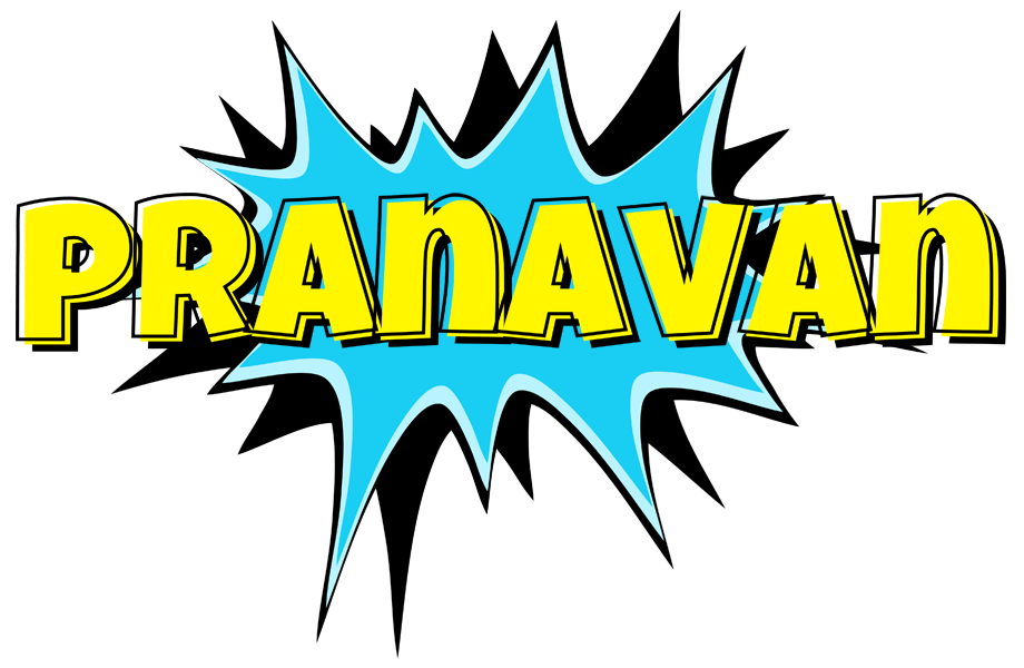 Pranavan amazing logo