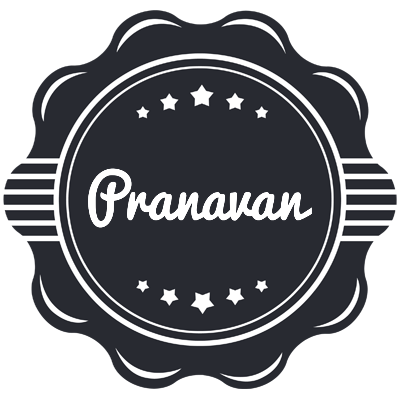 Pranavan badge logo
