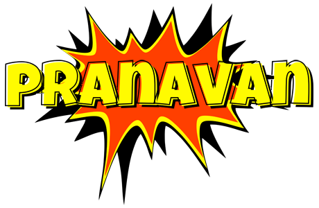 Pranavan bazinga logo
