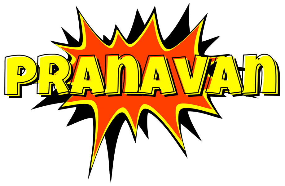 Pranavan bazinga logo