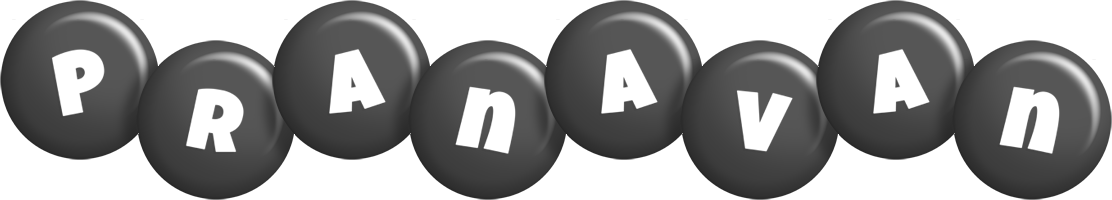 Pranavan candy-black logo