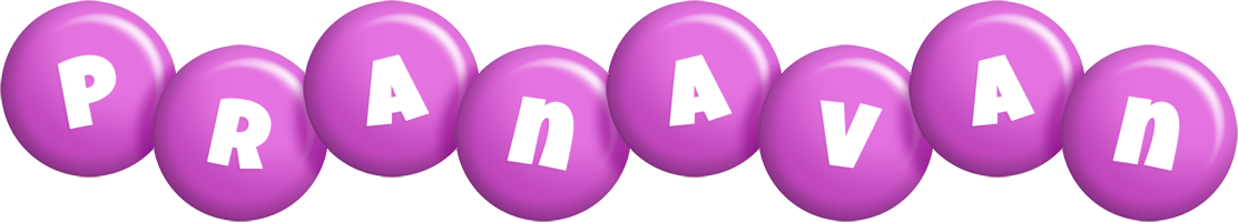 Pranavan candy-purple logo