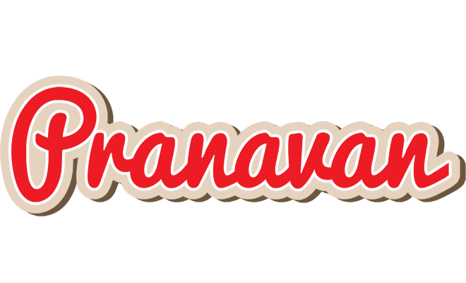 Pranavan chocolate logo