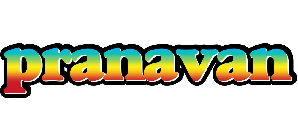 Pranavan color logo