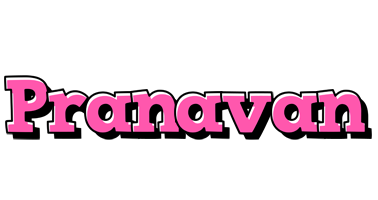 Pranavan girlish logo
