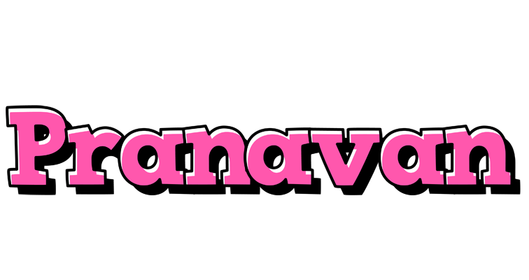 Pranavan girlish logo
