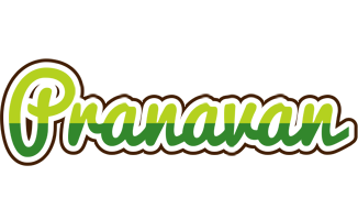 Pranavan golfing logo