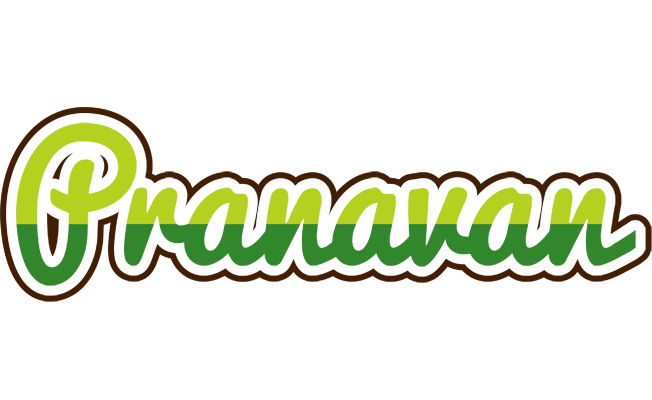 Pranavan golfing logo