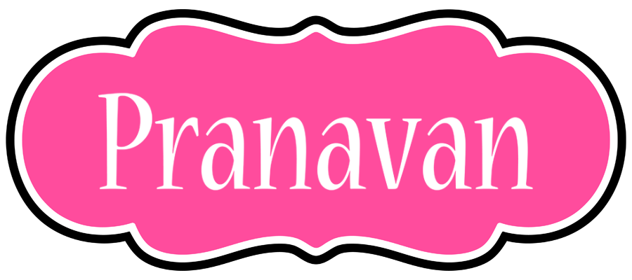 Pranavan invitation logo
