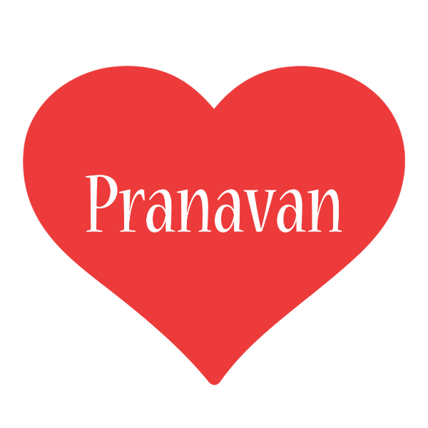 Pranavan love logo