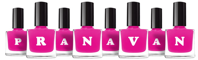 Pranavan nails logo