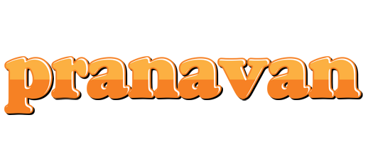Pranavan orange logo