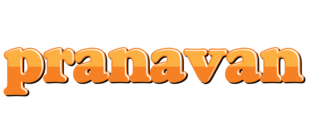 Pranavan orange logo