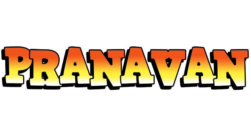 Pranavan sunset logo
