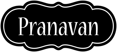 Pranavan welcome logo