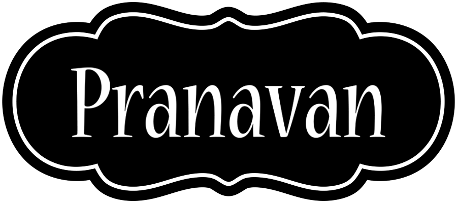 Pranavan welcome logo
