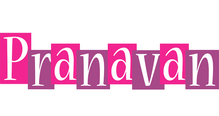 Pranavan whine logo