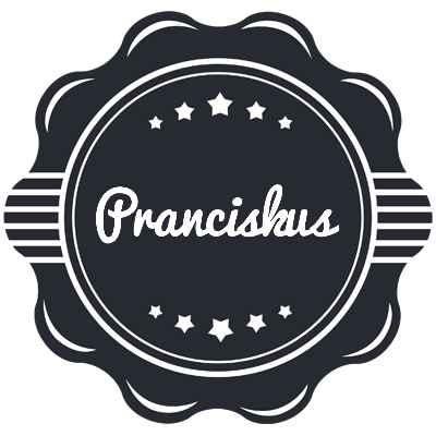 Pranciskus badge logo