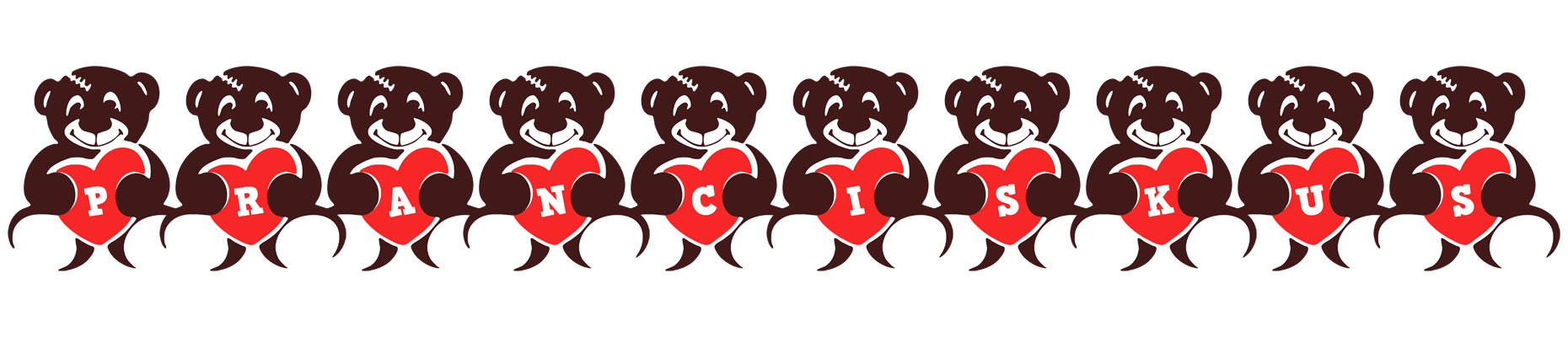 Pranciskus bear logo