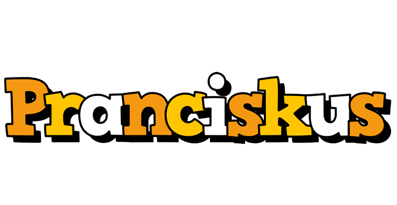 Pranciskus cartoon logo