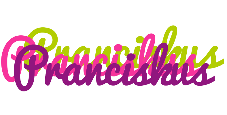 Pranciskus flowers logo