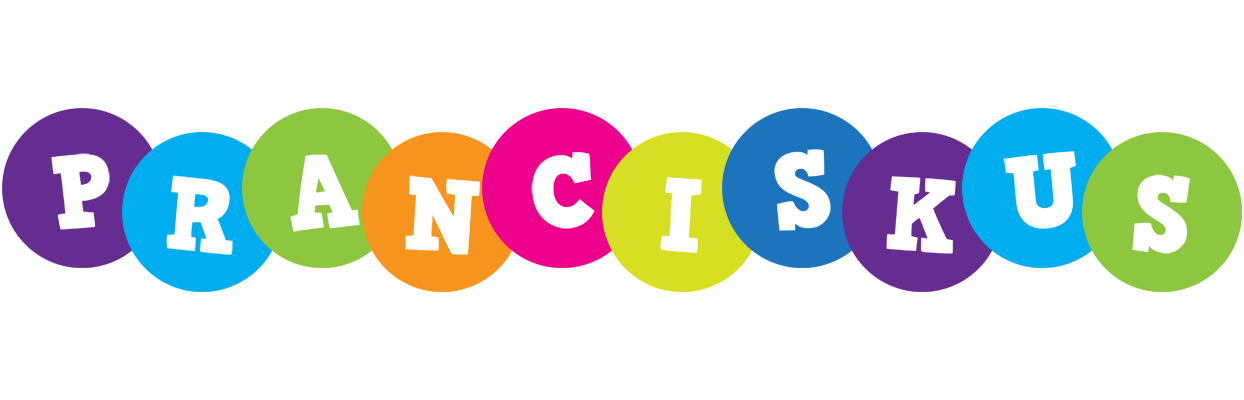 Pranciskus happy logo