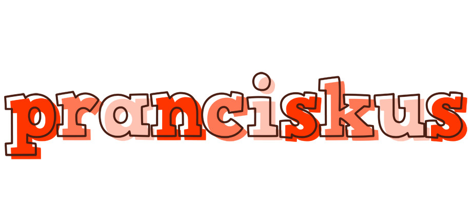 Pranciskus paint logo