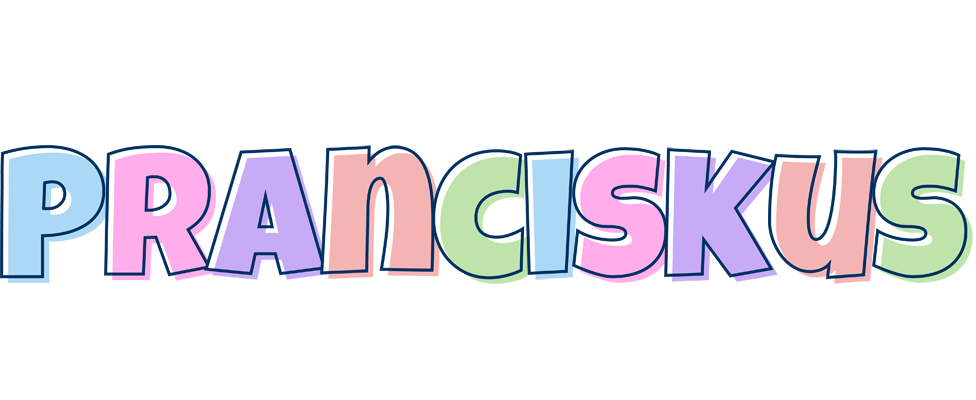 Pranciskus pastel logo