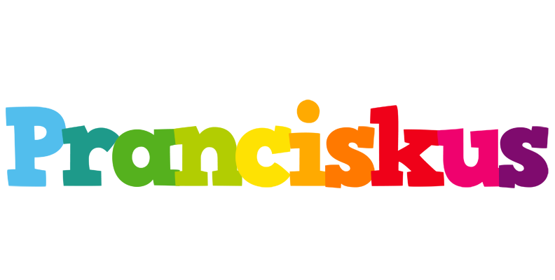 Pranciskus rainbows logo
