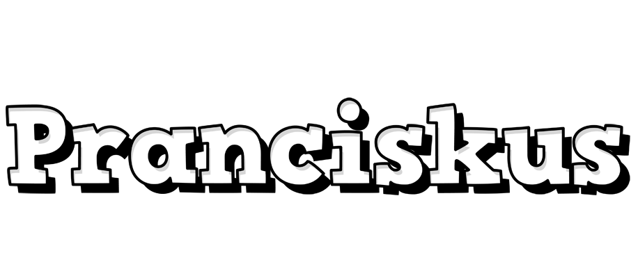 Pranciskus snowing logo