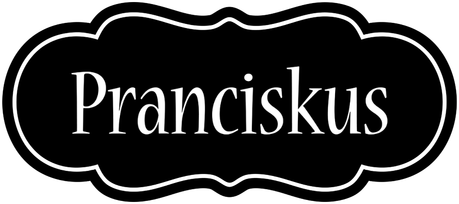 Pranciskus welcome logo