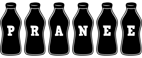 Pranee bottle logo