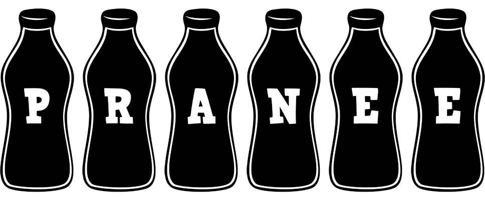 Pranee bottle logo