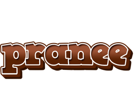 Pranee brownie logo