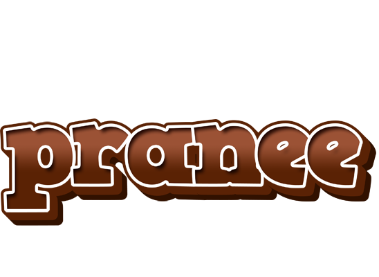 Pranee brownie logo