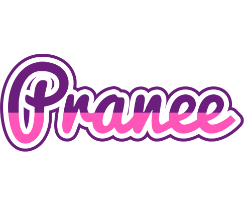Pranee cheerful logo