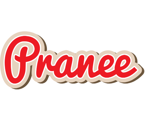 Pranee chocolate logo
