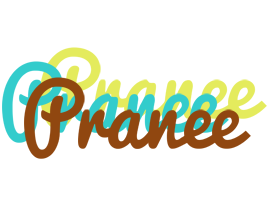 Pranee cupcake logo