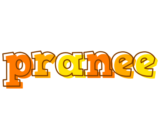 Pranee desert logo
