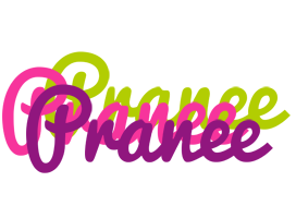 Pranee flowers logo