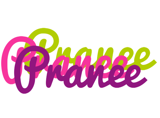 Pranee flowers logo