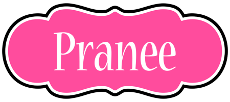 Pranee invitation logo