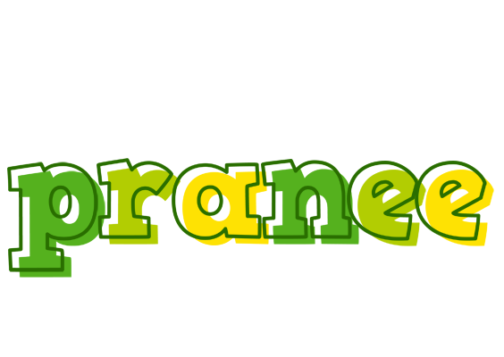 Pranee juice logo