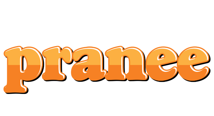 Pranee orange logo