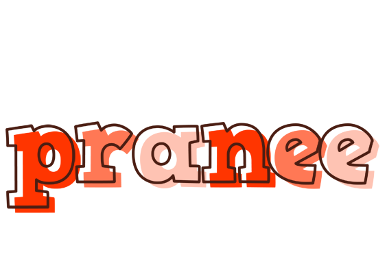 Pranee paint logo