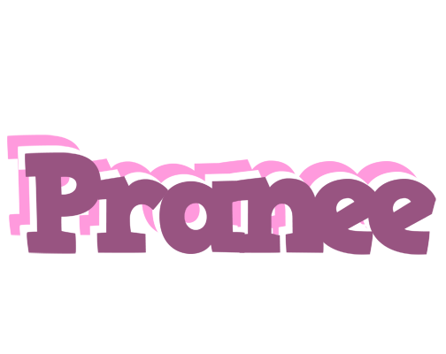 Pranee relaxing logo