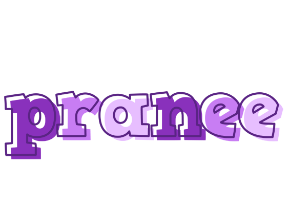 Pranee sensual logo